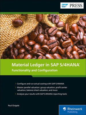 cover image of Material Ledger in SAP S/4HANA